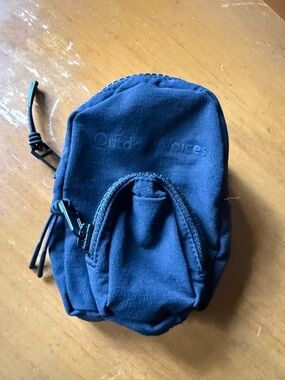 Outdoor Voices Black Mini Trinket Backpack